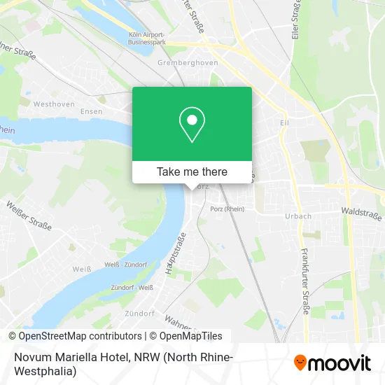 Novum Mariella Hotel map