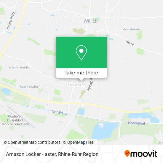 Карта Amazon Locker - aster