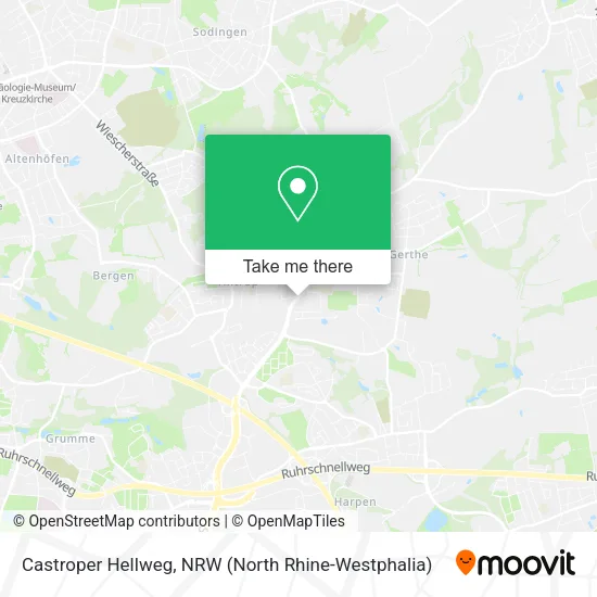 Карта Castroper Hellweg