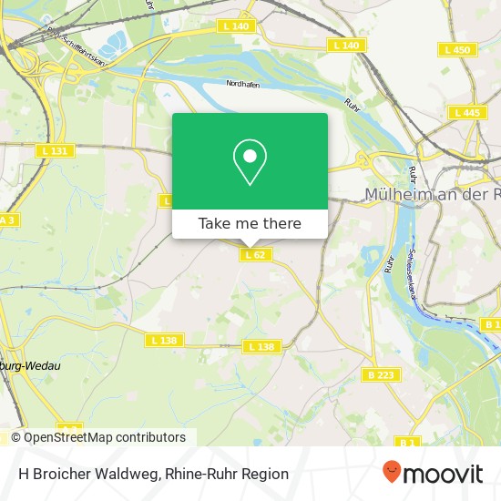 H Broicher Waldweg map