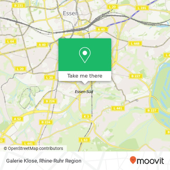 Galerie Klose map