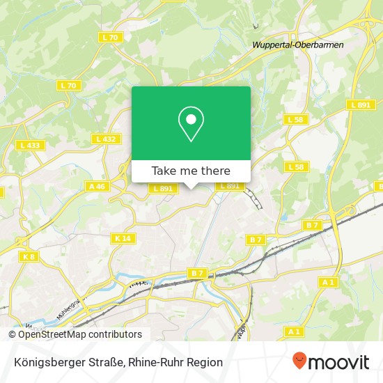 Königsberger Straße map