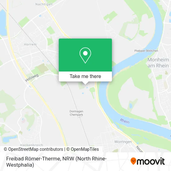 Freibad Römer-Therme map