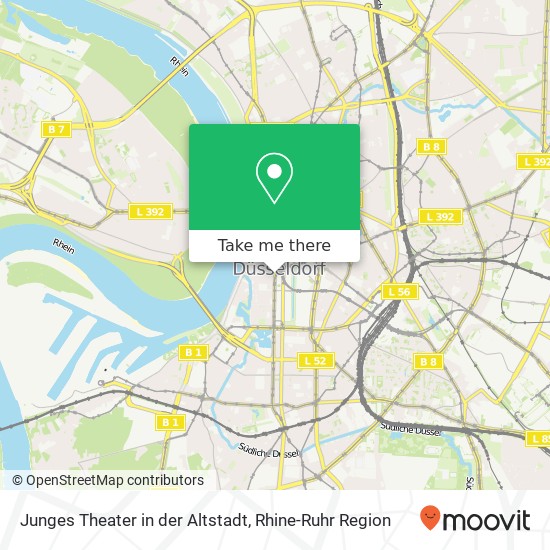 Junges Theater in der Altstadt map