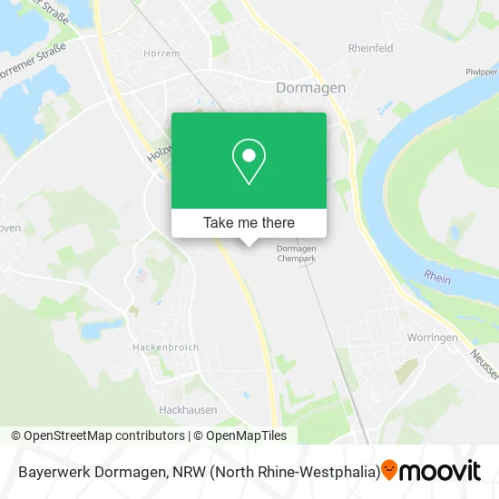 Карта Bayerwerk Dormagen
