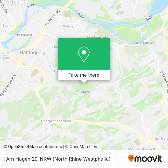 Am Hagen 20 map