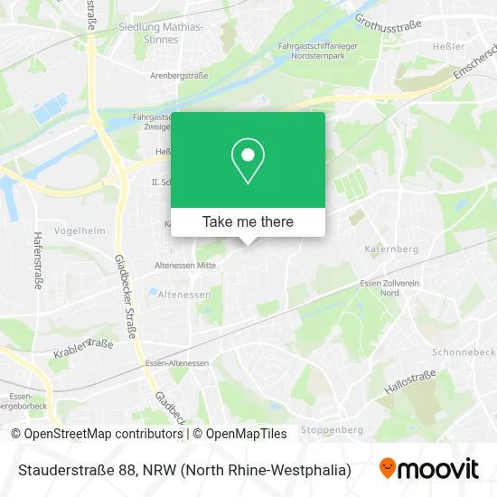 Stauderstraße 88 map