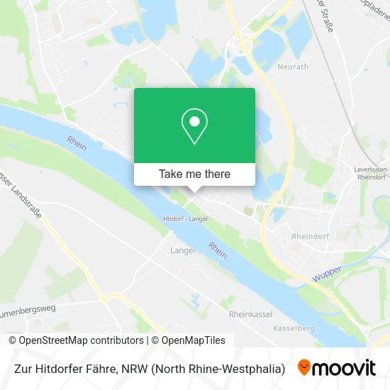 Карта Zur Hitdorfer Fähre