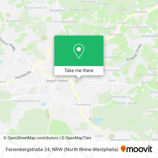 Карта Ferrenbergstraße 24