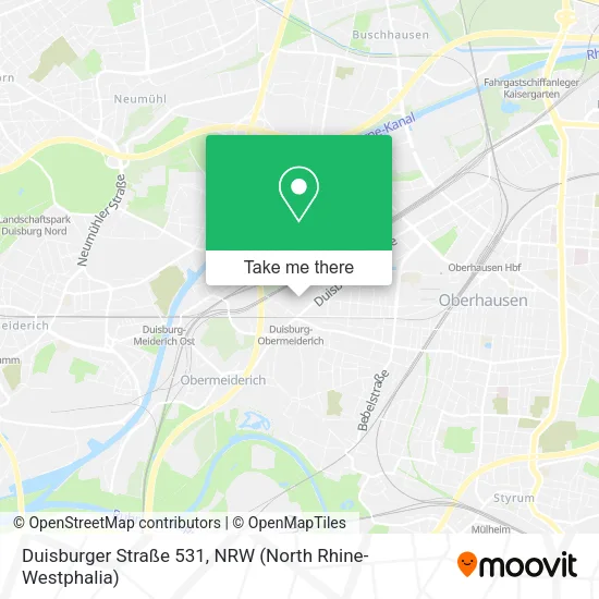 Карта Duisburger Straße 531