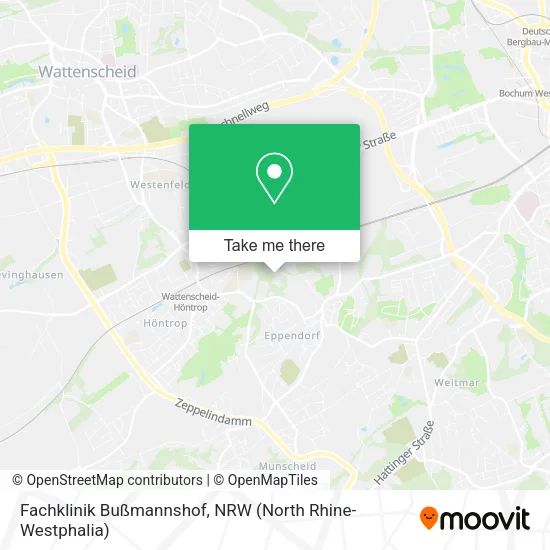 Карта Fachklinik Bußmannshof