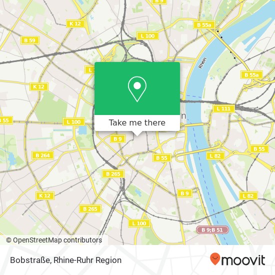 Bobstraße map