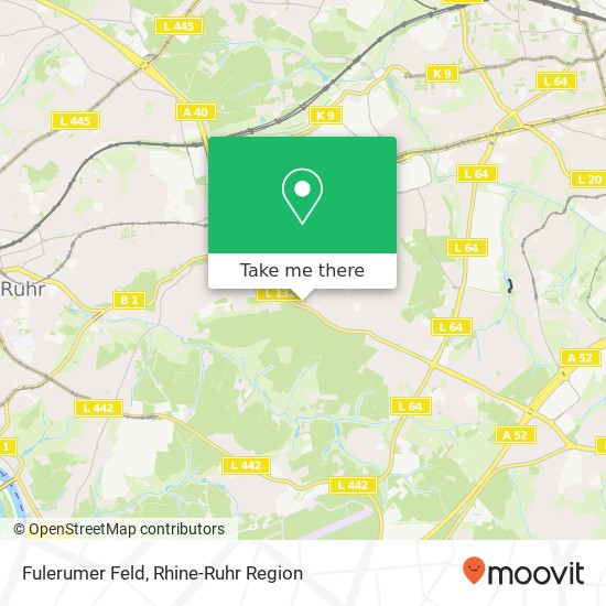 Карта Fulerumer Feld