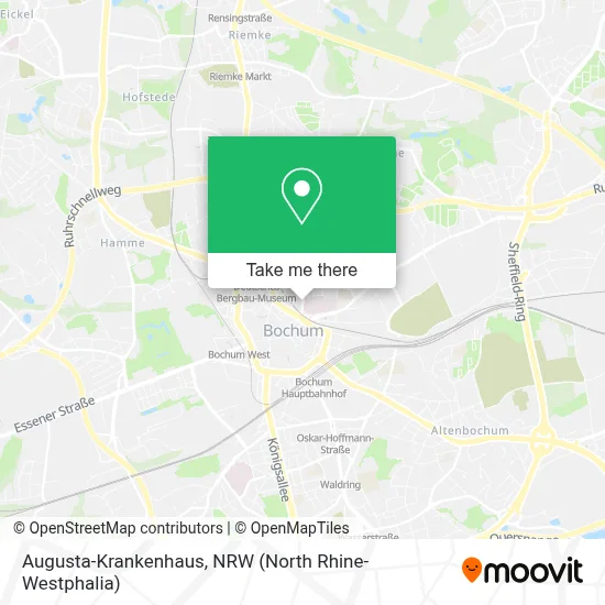 Augusta-Krankenhaus map