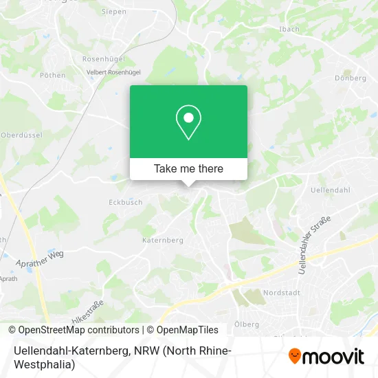 Карта Uellendahl-Katernberg