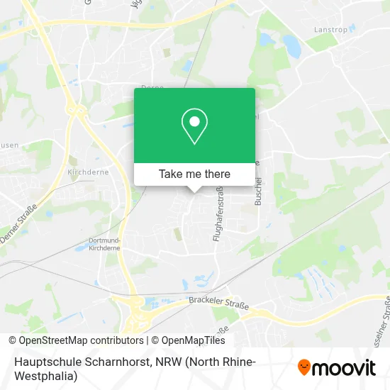 Hauptschule Scharnhorst map