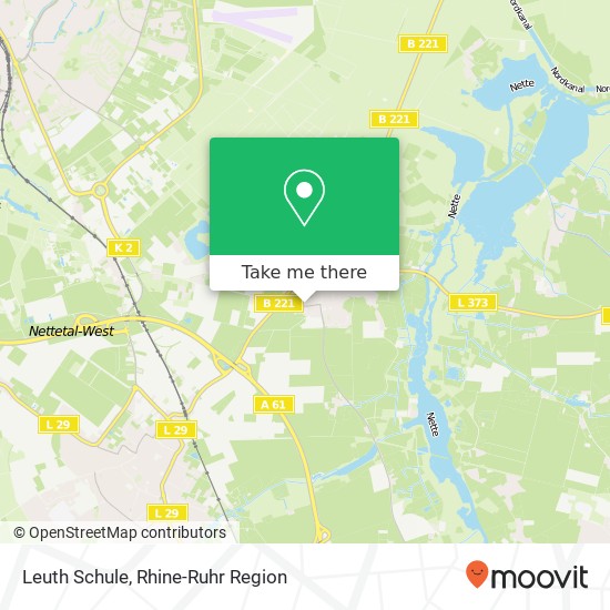 Leuth Schule map