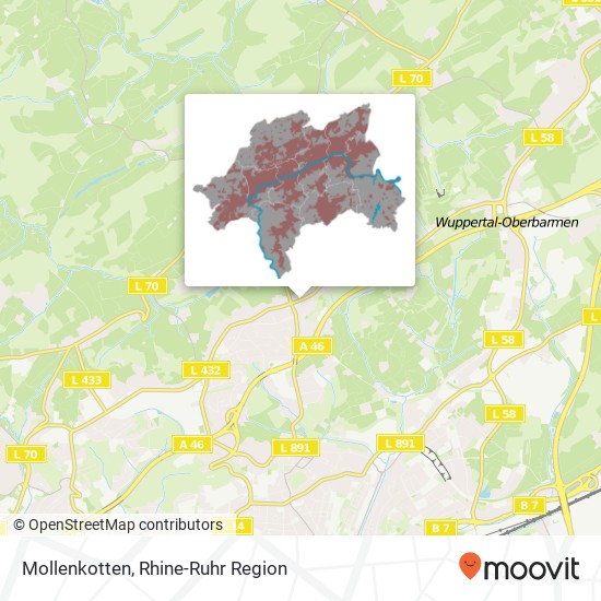 Mollenkotten map