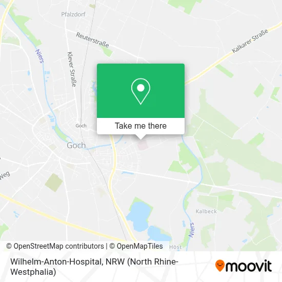 Wilhelm-Anton-Hospital map