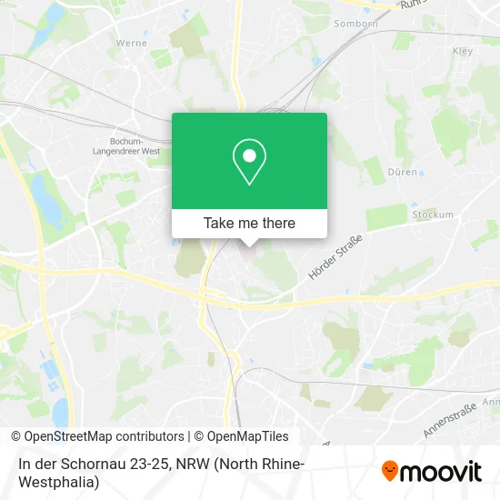 In der Schornau 23-25 map