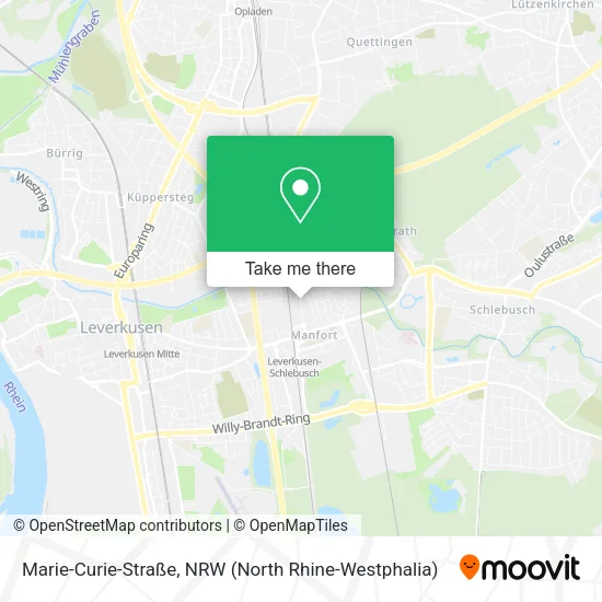 Карта Marie-Curie-Straße