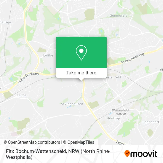 Карта Fitx Bochum-Wattenscheid