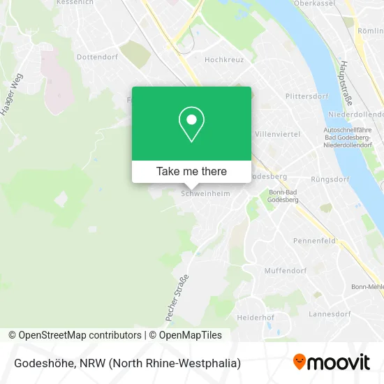 Карта Godeshöhe