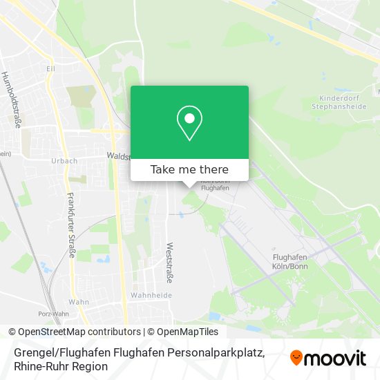 Grengel / Flughafen Flughafen Personalparkplatz map