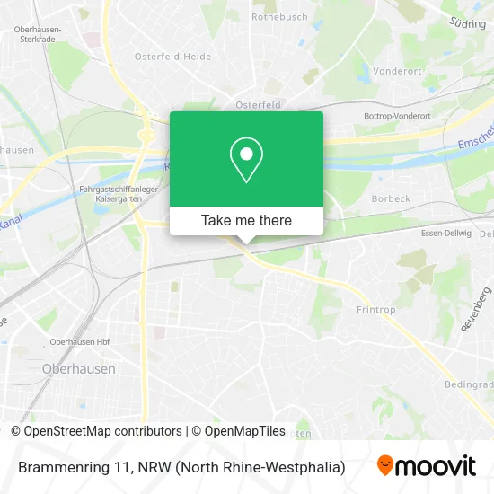 Карта Brammenring 11