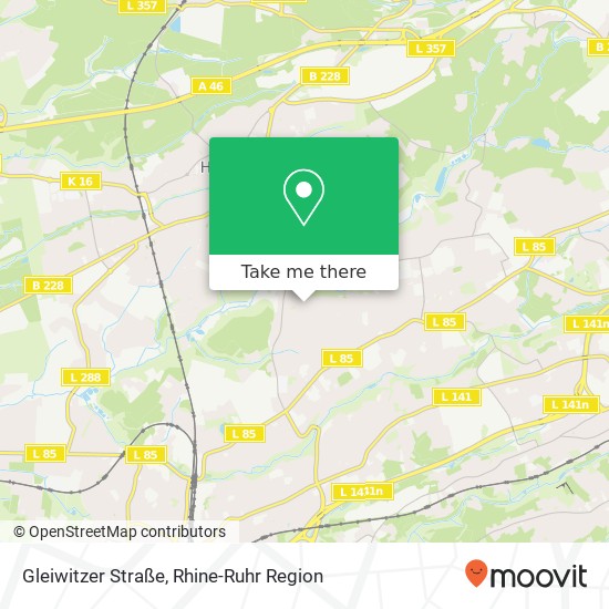 Gleiwitzer Straße map