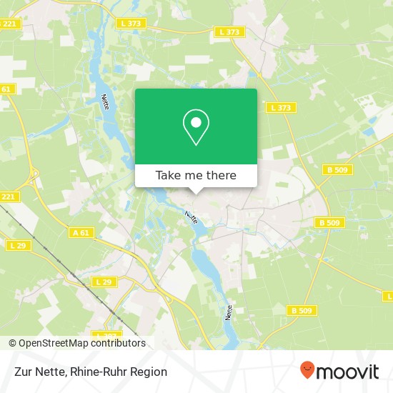 Zur Nette map