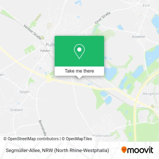 Карта Segmüller-Allee