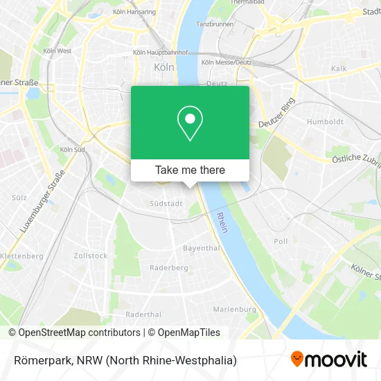 Карта Römerpark