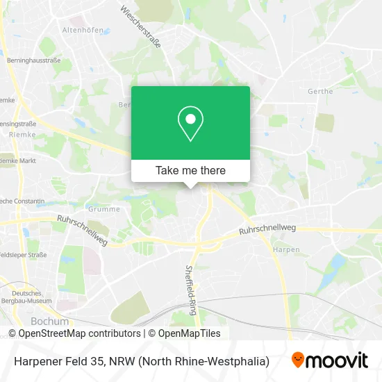 Harpener Feld 35 map