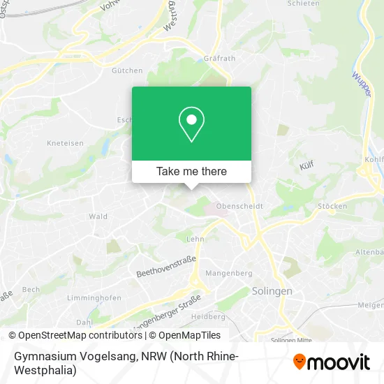 Карта Gymnasium Vogelsang