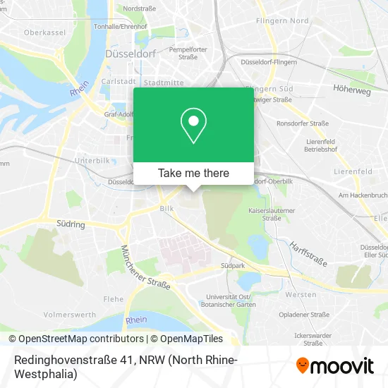 Карта Redinghovenstraße 41