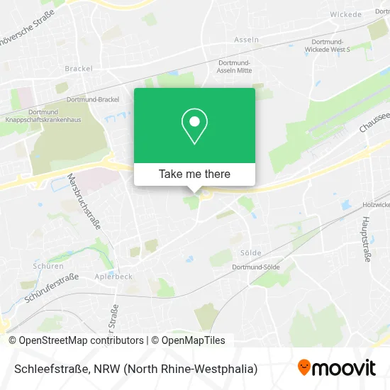 Schleefstraße map