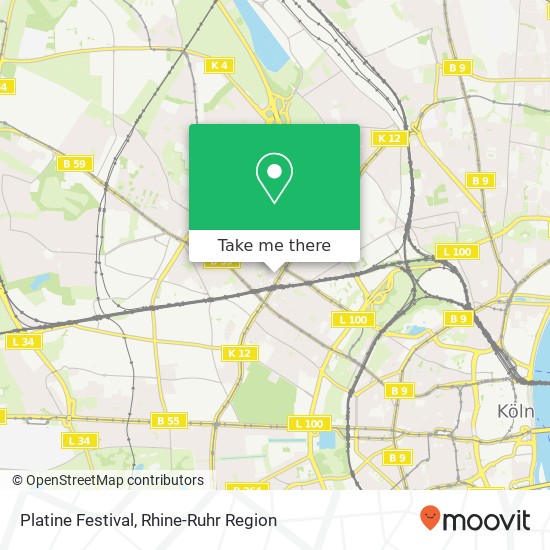 Карта Platine Festival