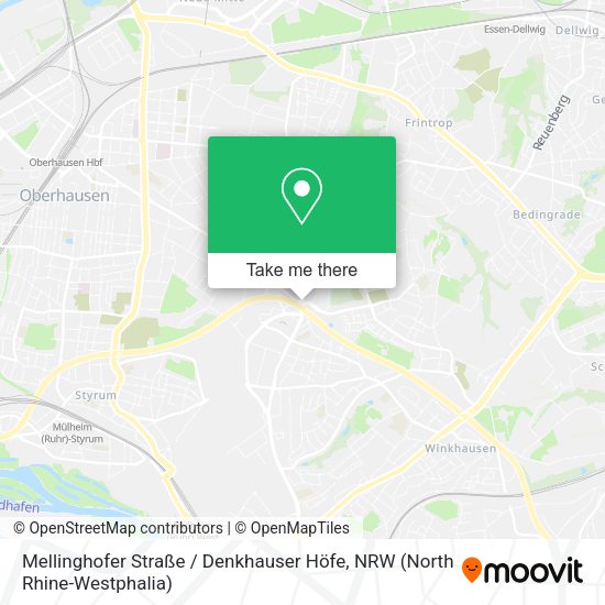 Карта Mellinghofer Straße / Denkhauser Höfe