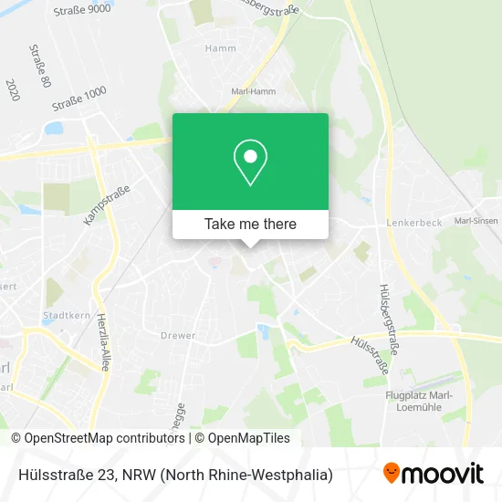 Карта Hülsstraße 23