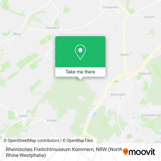 Rheinisches Freilichtmuseum Kommern map