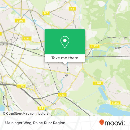 Карта Meininger Weg