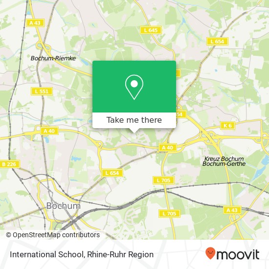 Карта International School