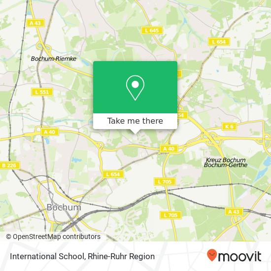 International School map