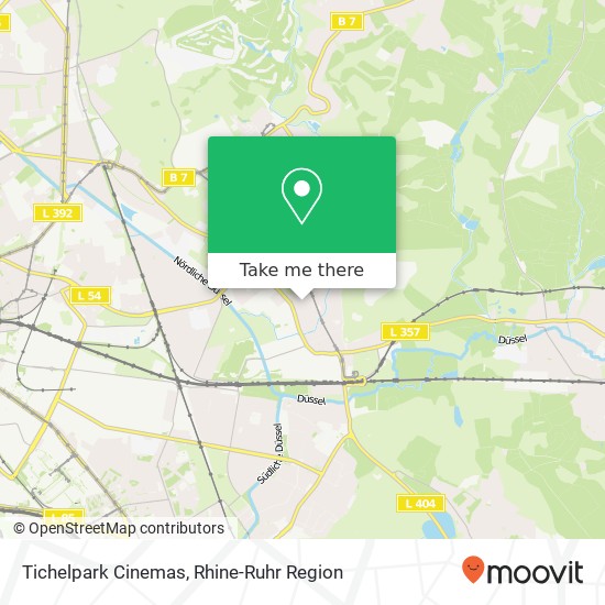 Tichelpark Cinemas map