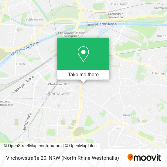 Карта Virchowstraße 20