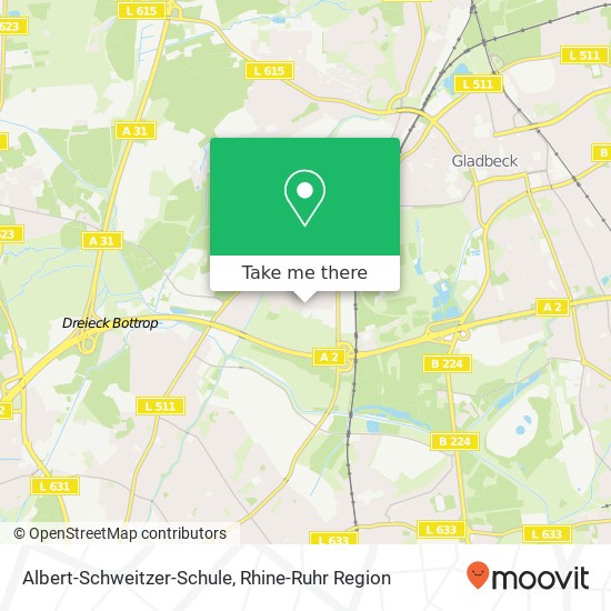 Albert-Schweitzer-Schule map