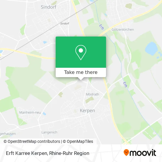 Карта Erft Karree Kerpen