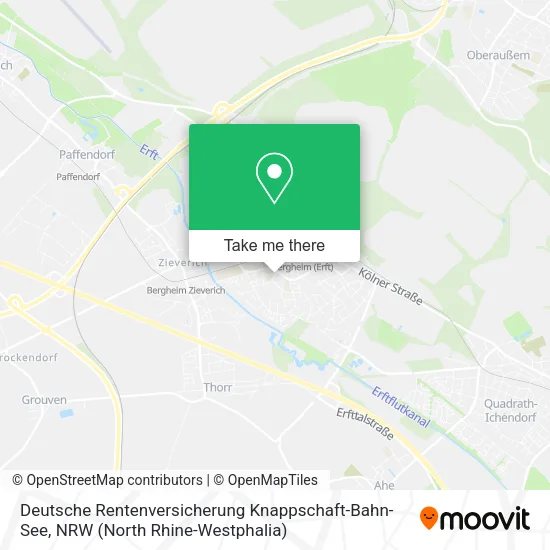 Карта Deutsche Rentenversicherung Knappschaft-Bahn-See