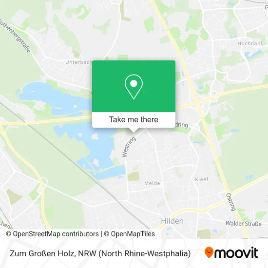 Карта Zum Großen Holz